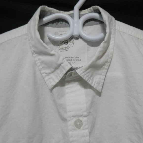 CALVIN KLEIN JEANS | xl extra large | White Short Sleeve Casual Shirt | GUC - Picture 4 of 15